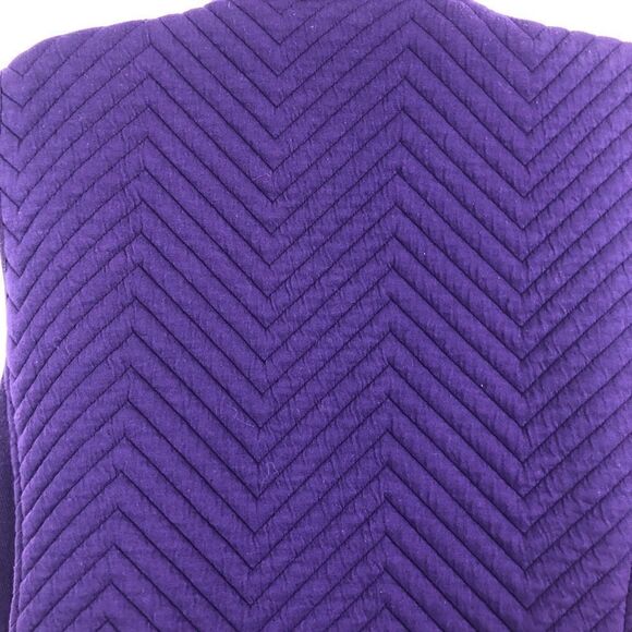 Chico’s Large ( Size 12) Purple Vest - Picture 12 of 13